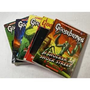 Lot Of 5 Goosebumps Books RL Stine Paperback Preowned